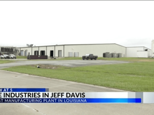 New manufacturing plant comes to Jeff Davis Parish