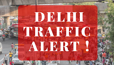 Delhi: Traffic Affected at AIIMS to IIT Hauz Khas Stretch on Aurobindo Marg; Check Alternative Routes