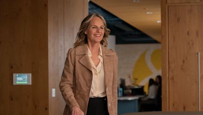 "She's suffering no fools": "Hacks" guest star Helen Hunt weighs in on the finale's shark attack