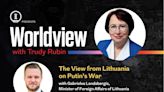 Worldview with Trudy Rubin: Gabrielius Landsbergis