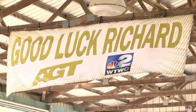 WTWO hosts Richard Goodall’s send off to AGT