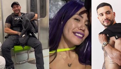 Policía suspendido por video con Luna Bella en el Metro tiene cuenta en OnlyFans