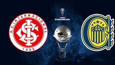 Internacional vs. Rosario Central por la Copa Sudamericana 2024: hora, canal de TV y posibles formaciones