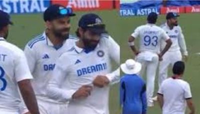 WATCH: Virat Kohli, Ravindra Jadeja make fun of Jasprit Bumrah by imitating his action during IND vs BAN Test