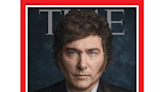Milei é capa da revista Time