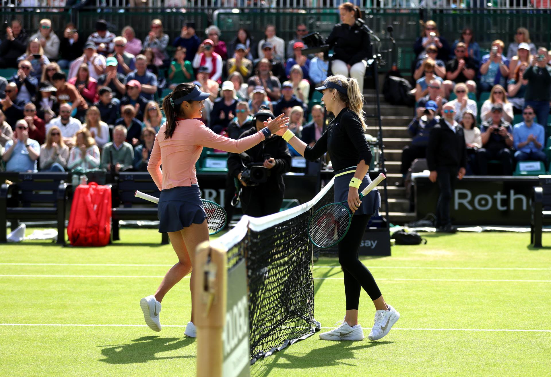 Emma Raducanu gets message from Katie Boulter after devastating Nottingham SF loss