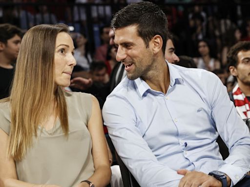 Novak Djokovic’s Wife Rolls Her Eyes After He Makes Comment About Their Parenting