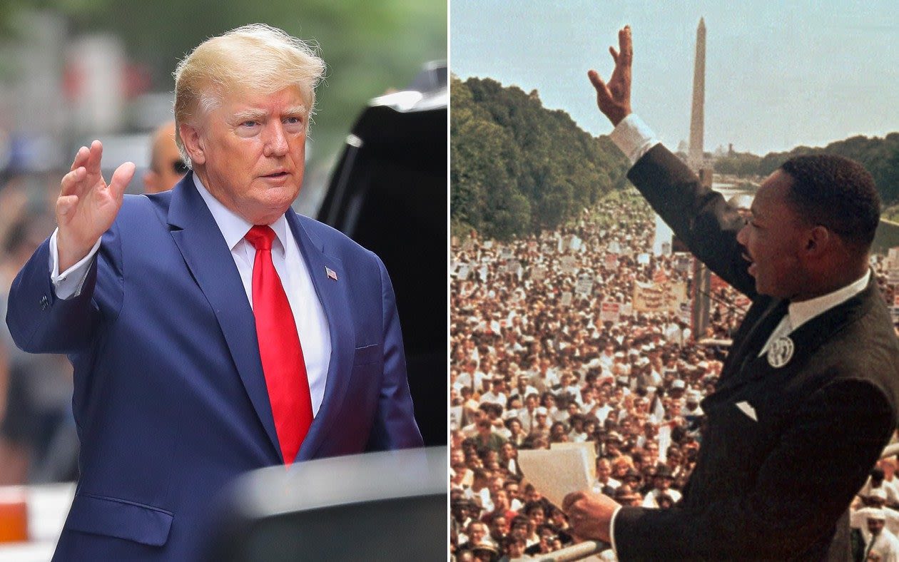 Trump: I drew bigger crowd than at Martin Luther King’s ‘I have a dream’ speech