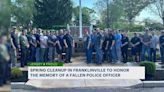 Jersey Proud: Police officers gather for town cleanup in memory of fallen officer