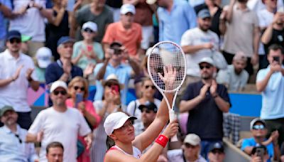 Iga Swiatek wins a bronze at the 2024 Olympics for Poland s first tennis medal at any Summer Games