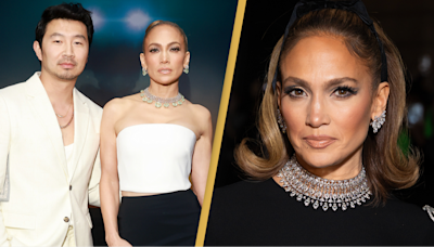 Jennifer Lopez's co-star steps in after she's directly asked about Ben Affleck divorce rumors