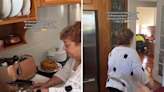 Italian grandma insists on sweet act whenever anyone visits the house