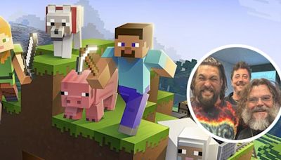 Minecraft termina su rodaje y Jason Momoa comparte fotografías con Jack Black