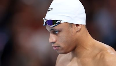 Paris 2024 swimming: Cayman Islands’ Jordan Crooks becomes first of his nation to make Olympic final, beating USA’s Caeleb Dressel in 50m freestyle semi-final