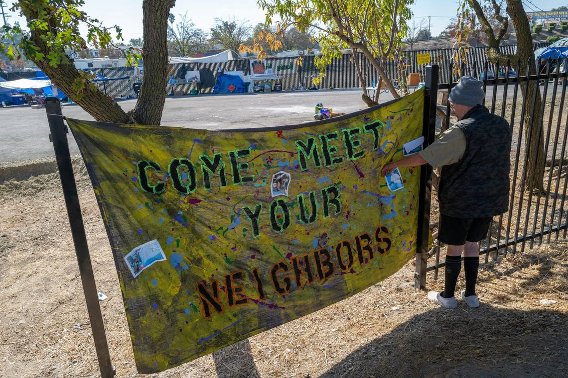 Residents of Sacramento homeless camp persuade city to delay Camp Resolution closure