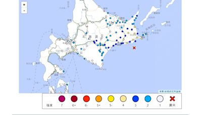 日本北海道規模5.7地震 釧路市等多處震度4 無引發海嘯風險