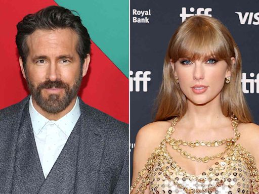 Ryan Reynolds Reveals Which Taylor Swift Song Is His Favorite (Yes, the One with a Nod to His Kids' Names)