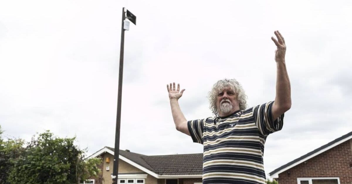 'I came home and found a 40ft pole outside - but I had the last laugh'