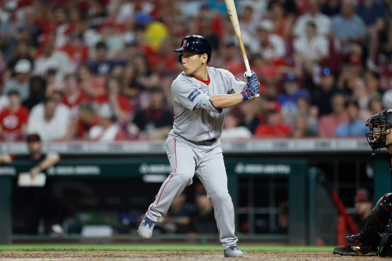 Red Sox’ Masataka Yoshida does ‘miss’ outfield, working to get ‘swing back’