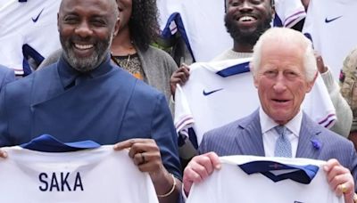 King joins Idris Elba & Sun readers to back England ahead of Euro 2024 final