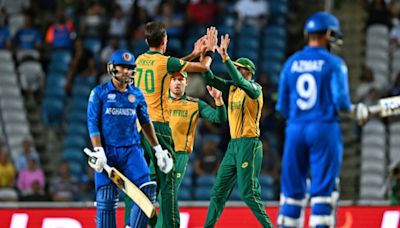 South Africa thrash Afghanistan to reach T20 World Cup final