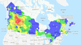 Latest updates on air quality alerts, and when the smoke may reach Ontario and Quebec