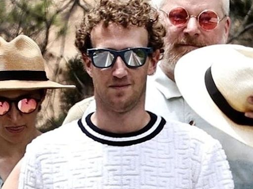 Mark Zuckerberg's summer vacation look includes a $1,150 hypebeast t-shirt