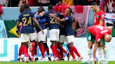 France survive scare before beating battling Morocco to reach World Cup final