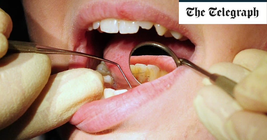 Only one in 10 people has seen an NHS dentist over the last year in parts of the country