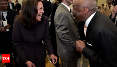 'If Kamala Harris becomes president...': Her ex-boyfriend says 'she'll deport my a**' - Times of India