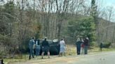 No injuries reported in rollover crash in Killingworth