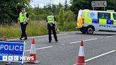 Bus tips over and crashes on country road near Largs