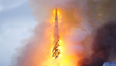 Denmark’s ‘Cultural Heritage in Flames’ After Huge Fire Rips Through Copenhagen's 400-Year-Old Stock Exchange