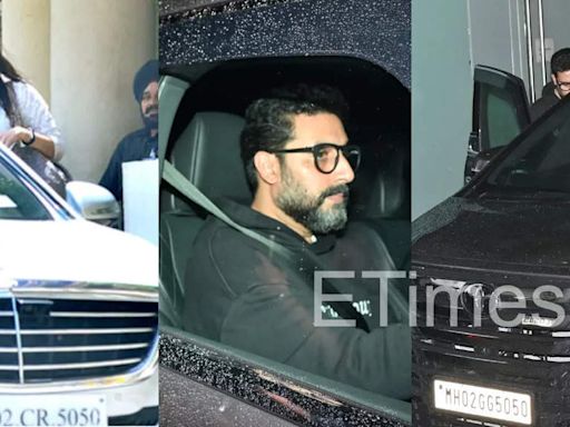 Is Abhishek Bachchan's new car number Aishwarya Rai Bachchan's favourite car number? Here's what we know and what it signifies! | Hindi Movie News - Times of India