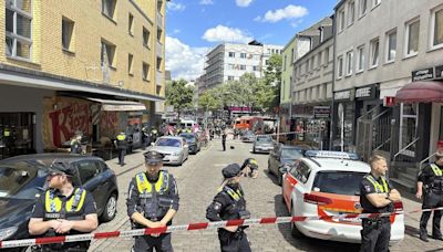 La Policía de Hamburgo dispara a un hombre que amenazaba con un pico a varios aficionados de la Eurocopa