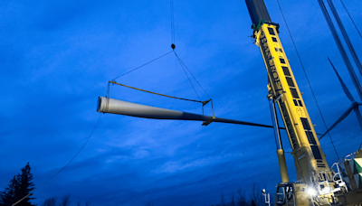 This is what happens to old windmill blades