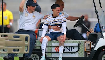Pumas confirma la grave lesión de Leo Suárez; se pierde temporada