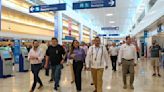 Mara Lezama realiza inspección en el Aeropuerto de Cancún