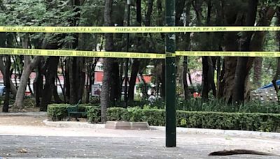 Socavón en Parque de la Roma Sur, deriva de cimentación de edificio colapsado en sismo del 85: Sacmex