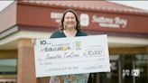 Samantha TwoCrow - Michigan Lottery's 2024 Educator of the Year Award