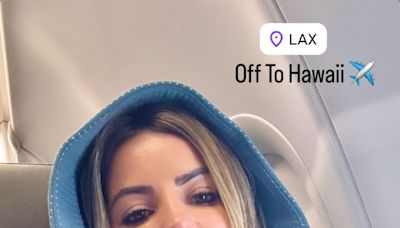 Leticia Bufoni pega avião e embarca para o Havaí