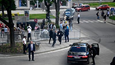 Slovakia's prime minister makes 1st public appearance since assassination attempt