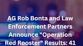 California Attorney General Bonta, Law Enforcement Partners Report 41 Arrests, Over 60 Pounds of Drugs and 27 Guns Seized in Operation Red...