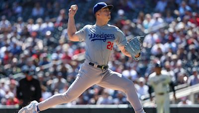 Dodgers Injured Young Starter Provides Timeline to Start Throwing Again