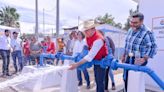 Supervisa Esteban avance en reconstrucción de pozos