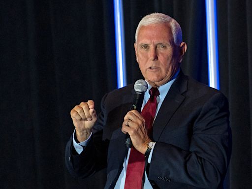 Former Vice President Mike Pence has moved into the classroom at this western Pa. college