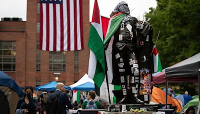 GWU anarchists call for beheadings of school administrators amid anti-Israel encampment