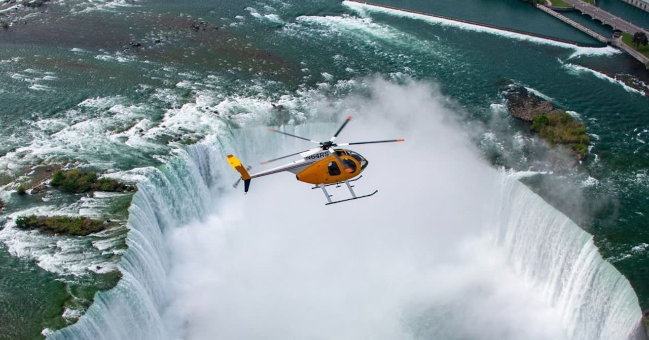 Fly high over Niagara Falls with one of the best helicopter rides in America