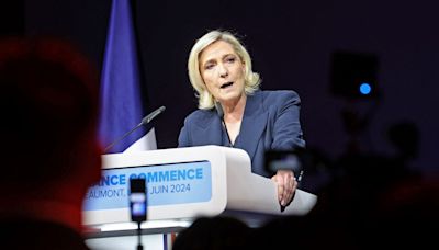 Marine Le Pen promete que la extrema derecha francesa frenará la ayuda a Ucrania y critica a Mbappé