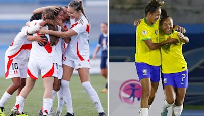 Dónde ver Perú vs Brasil Sub 20 HOY: canal tv online del duelo por el Sudamericano Femenino 2024